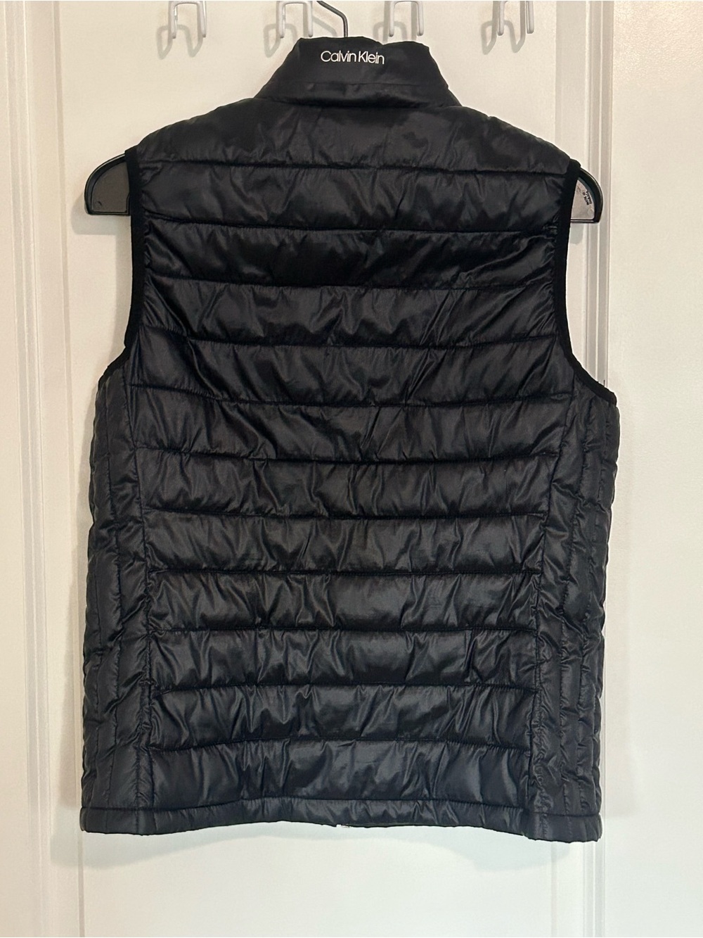 Calvin Klein Black Puffer Vest - Picture 2 of 4